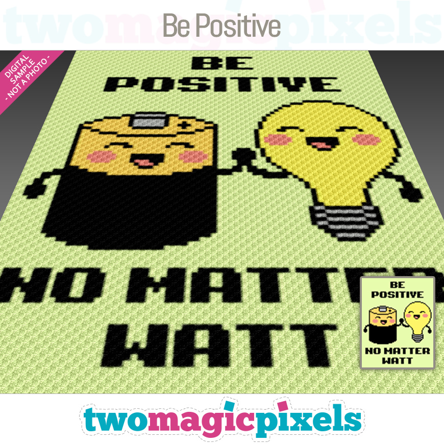 Be Positive by Two Magic Pixels