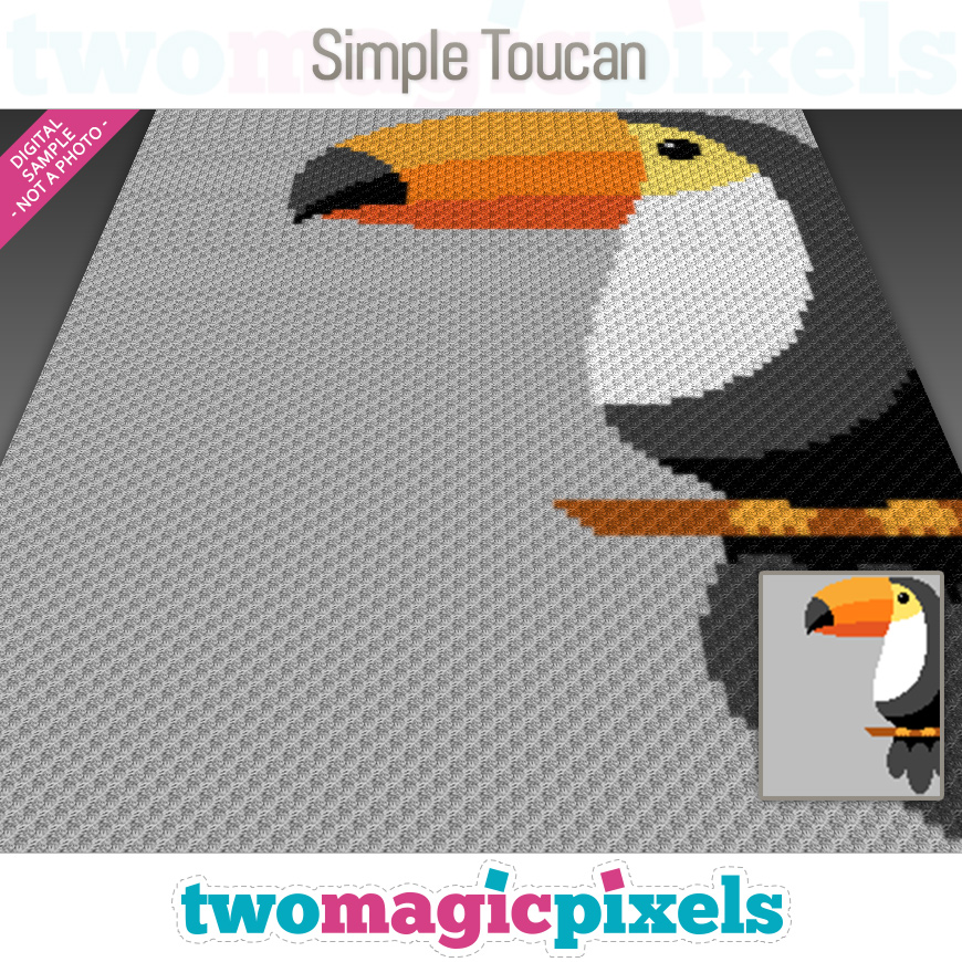 Simple Toucan by Two Magic Pixels