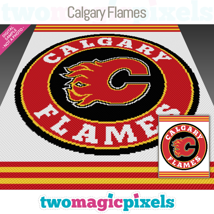 Calgary Flames by Two Magic Pixels