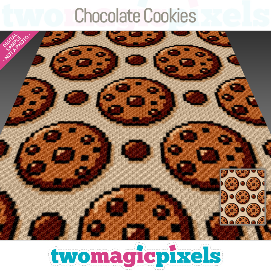 Chocolate Cookies by Two Magic Pixels