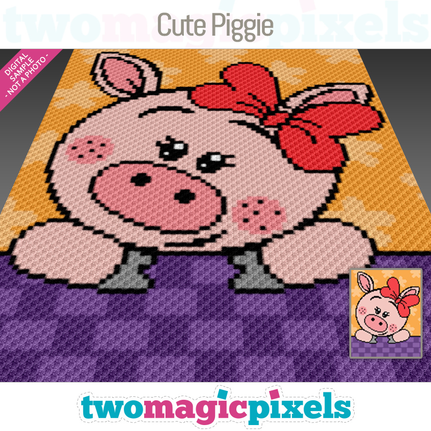 Cute Piggie by Two Magic Pixels