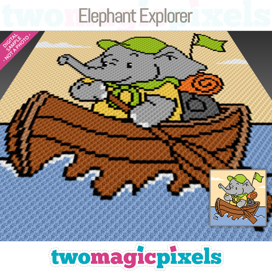 Elephant Explorer by Two Magic Pixels