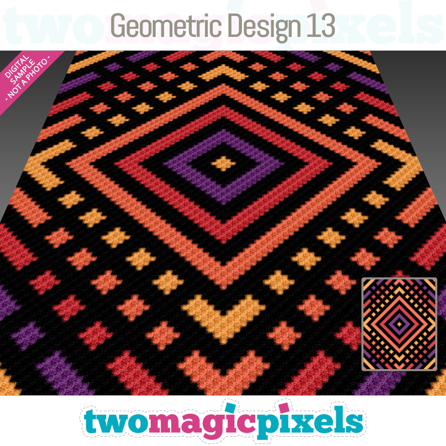 Geometric Design 13 by Two Magic Pixels