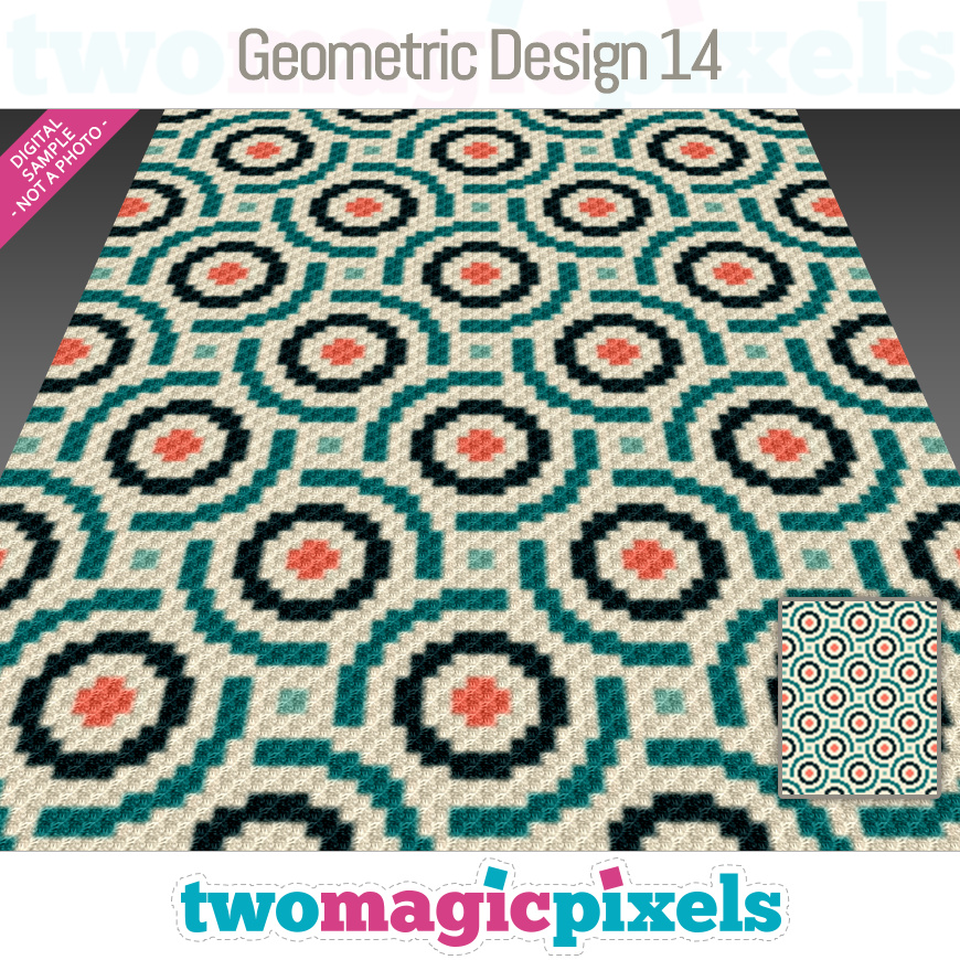 Geometric Design 14 by Two Magic Pixels