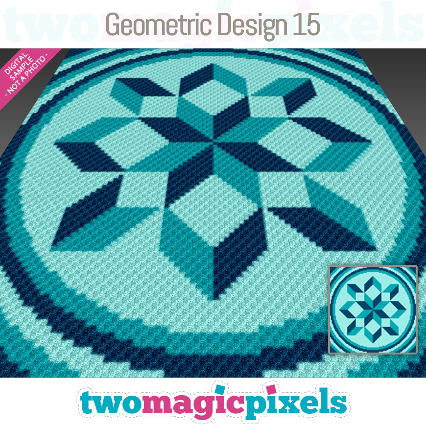 Geometric Design 15 by Two Magic Pixels