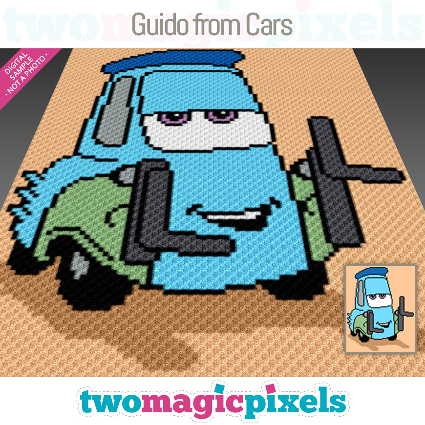 Guido from Cars by Two Magic Pixels