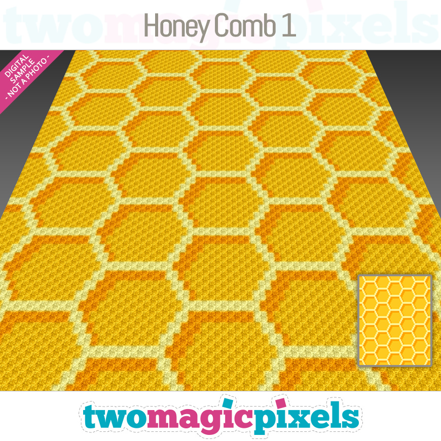 Honey Comb 1 by Two Magic Pixels