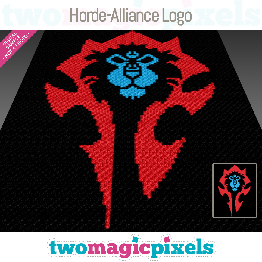 Horde-Alliance Logo by Two Magic Pixels