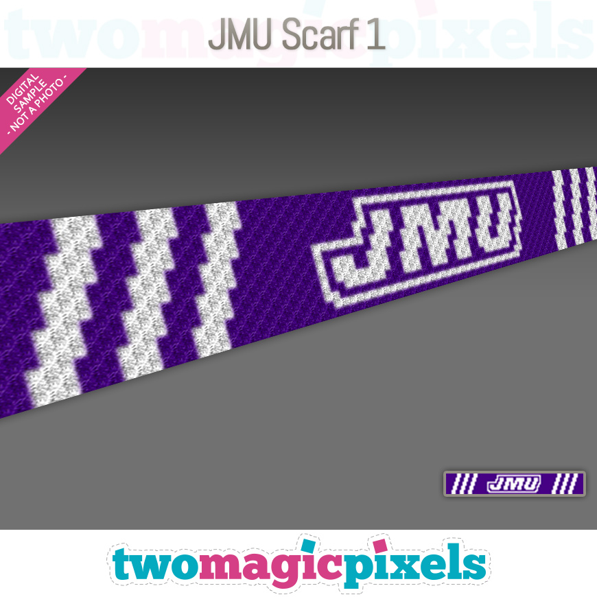 JMU Scarf 1 by Two Magic Pixels