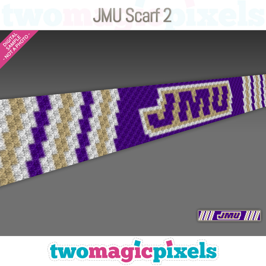 JMU Scarf 2 by Two Magic Pixels