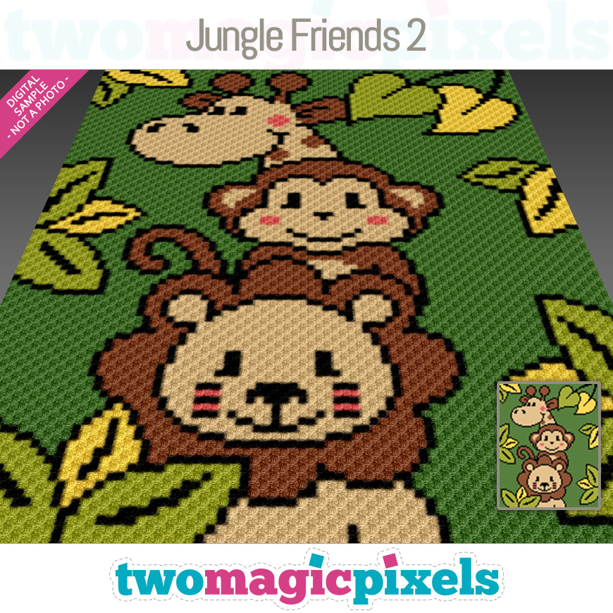 Jungle Friends 2 by Two Magic Pixels