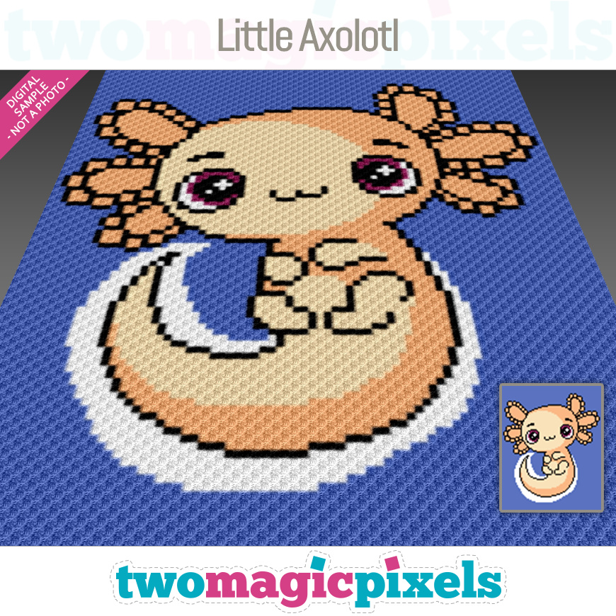 Little Axolotl by Two Magic Pixels