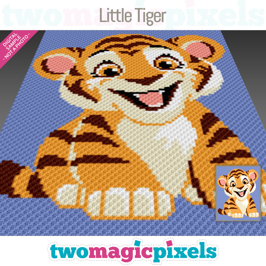 Little Tiger by Two Magic Pixels