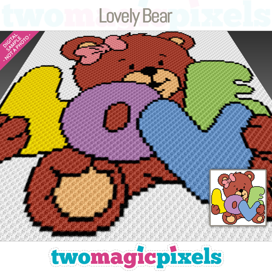 Lovely Bear by Two Magic Pixels
