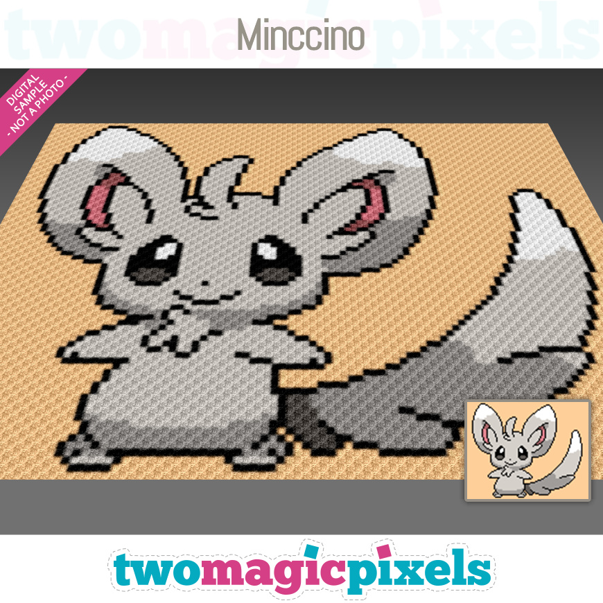 Minccino by Two Magic Pixels