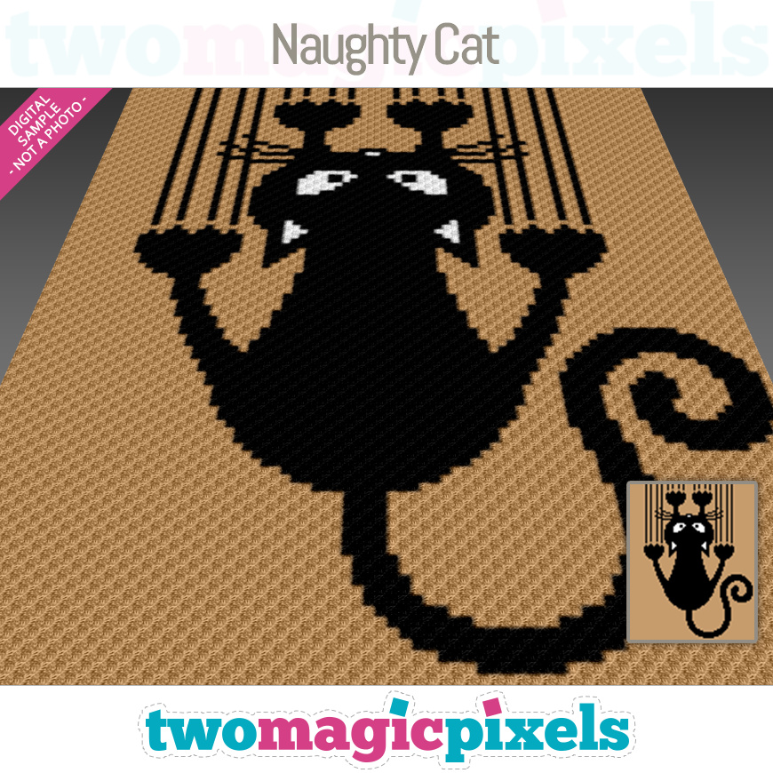 Naughty Cat by Two Magic Pixels