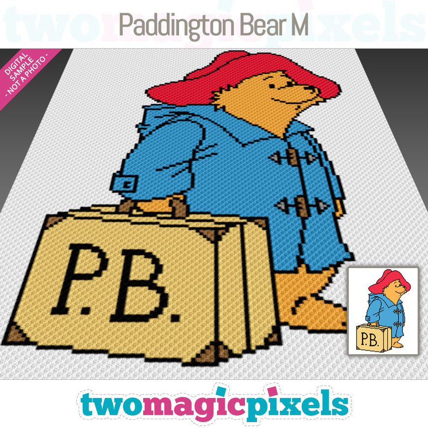 Paddington Bear M by Two Magic Pixels