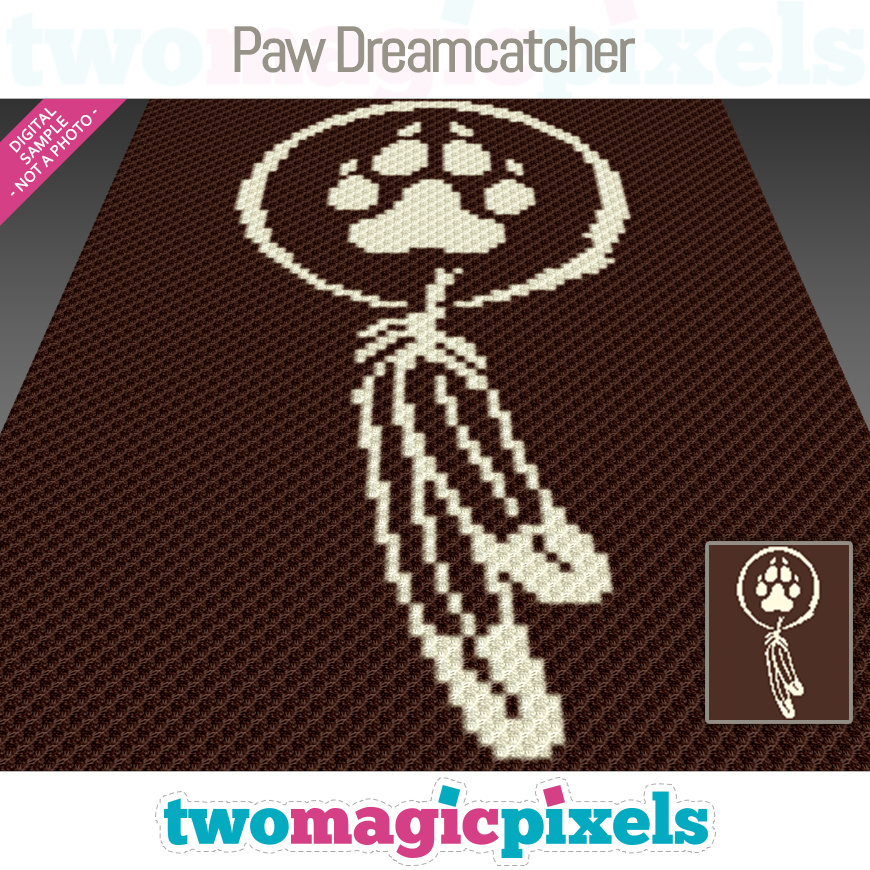 Paw Dreamcatcher by Two Magic Pixels