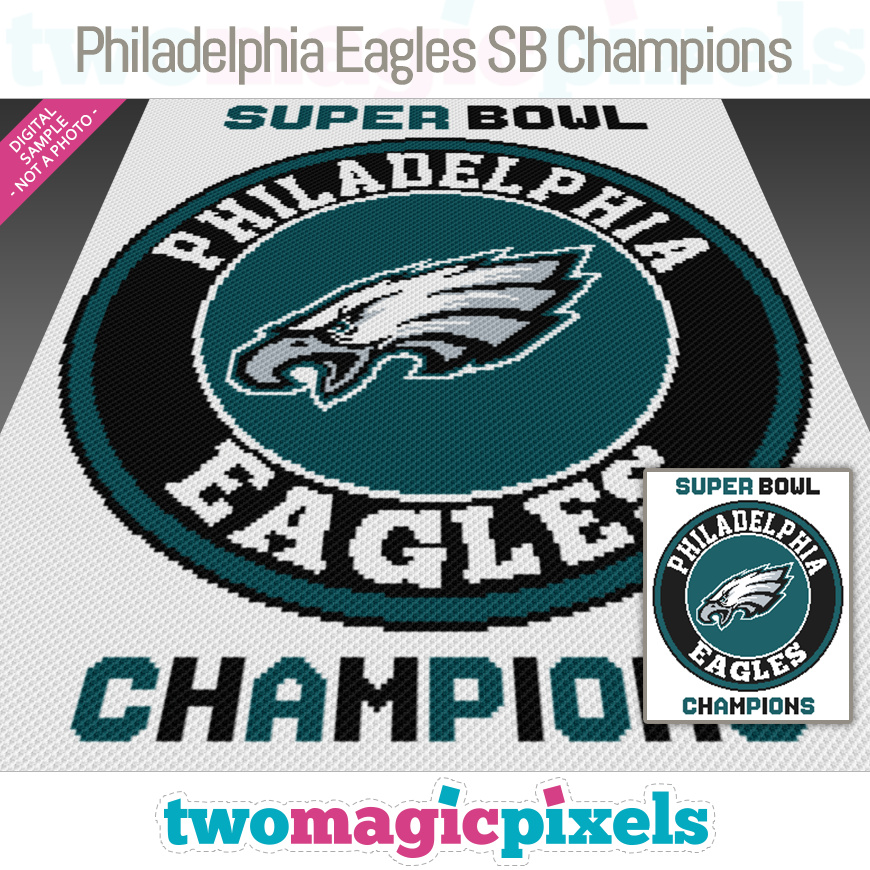 Philadelphia Eagles SB Champions by Two Magic Pixels