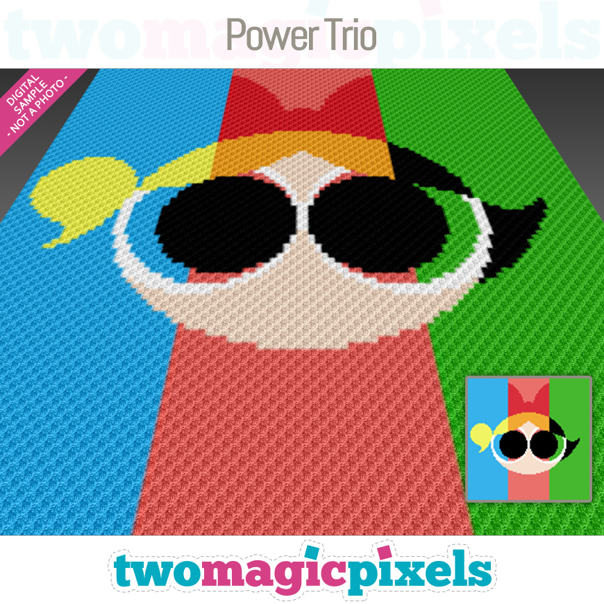 Power Trio by Two Magic Pixels