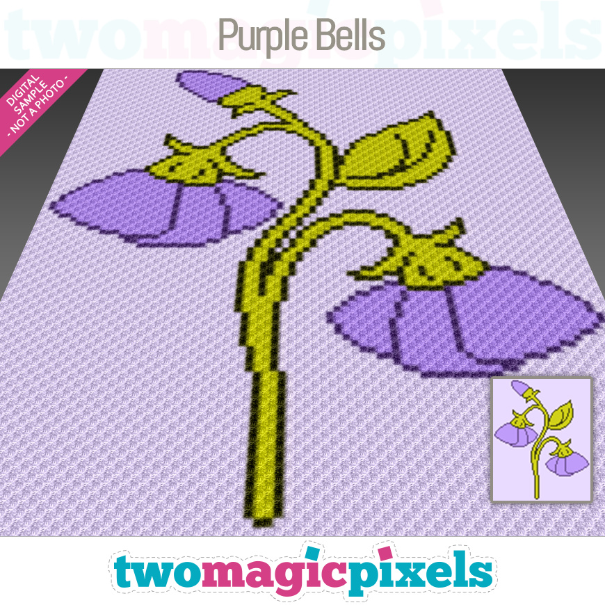 Purple Bells by Two Magic Pixels