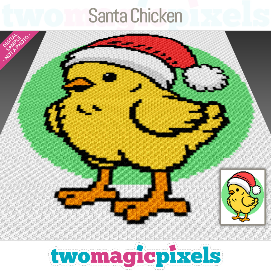 Santa Chicken by Two Magic Pixels