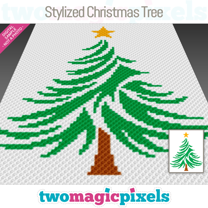 Stylized Christmas Tree by Two Magic Pixels