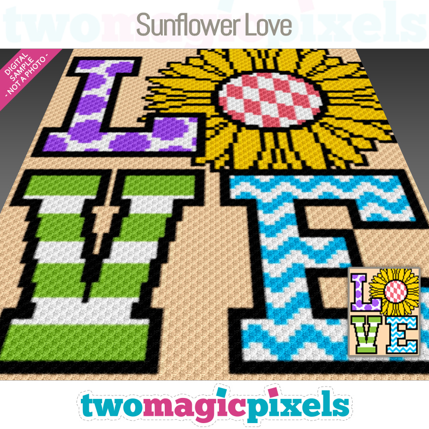 Sunflower Love by Two Magic Pixels