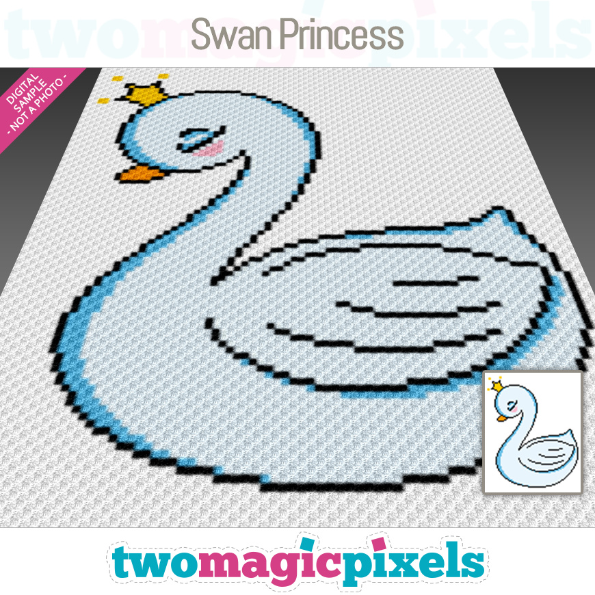 Swan Princess by Two Magic Pixels