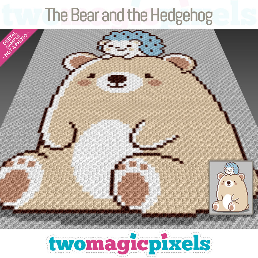 The Bear and the Hedgehog by Two Magic Pixels