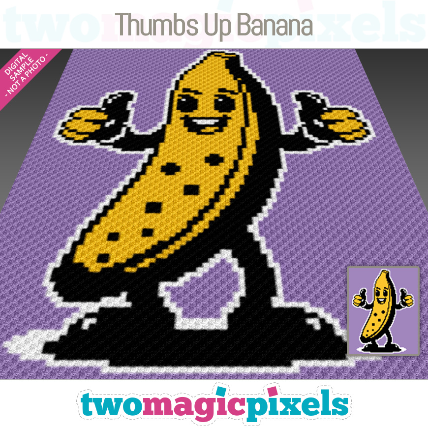 Thumbs Up Banana by Two Magic Pixels