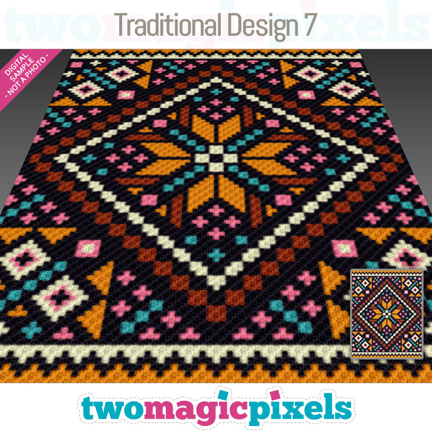 Traditional Design 7 by Two Magic Pixels