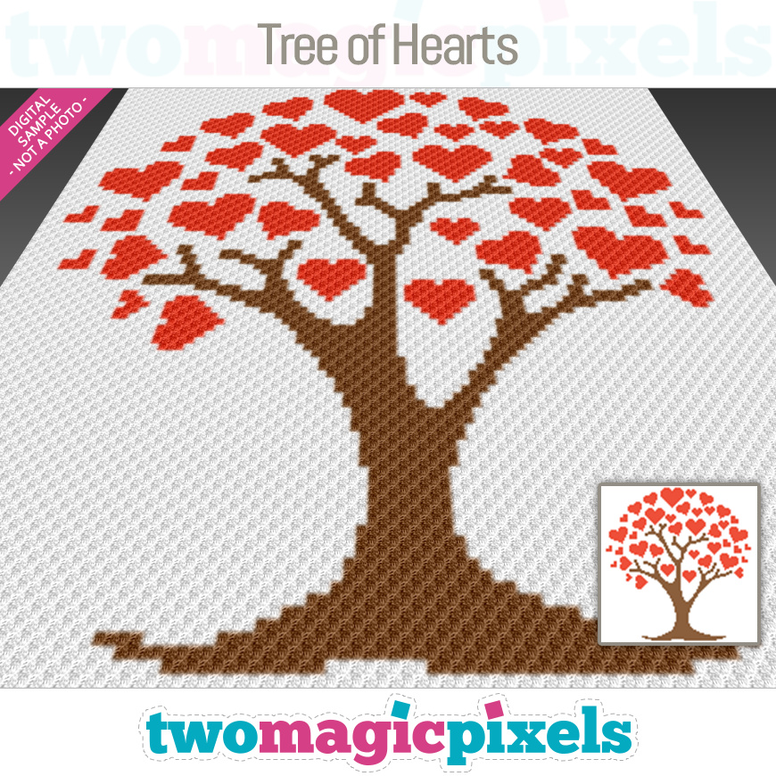 Tree of Hearts by Two Magic Pixels