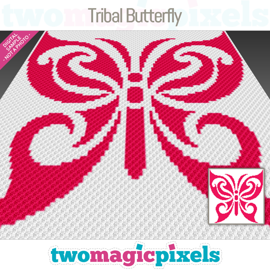 Tribal Butterfly by Two Magic Pixels