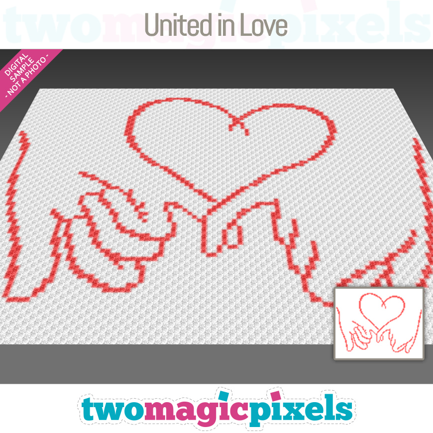 United in Love by Two Magic Pixels